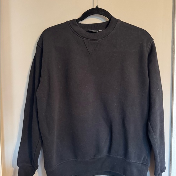Classic Black Crewneck Sweatshirt - Picture 3 of 7